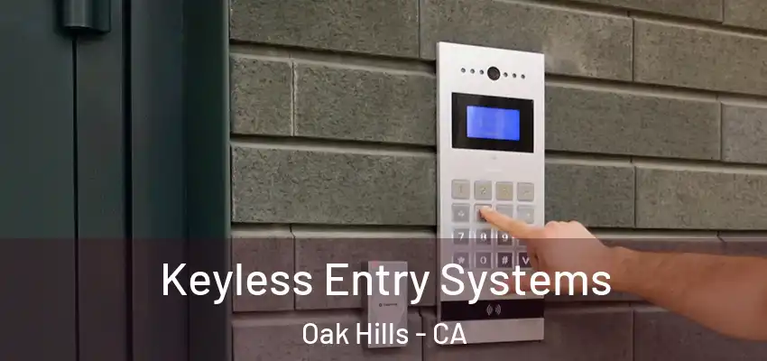  Keyless Entry Systems Oak Hills - CA